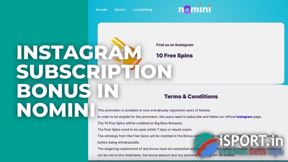 Instagram subscription bonus in Nomini