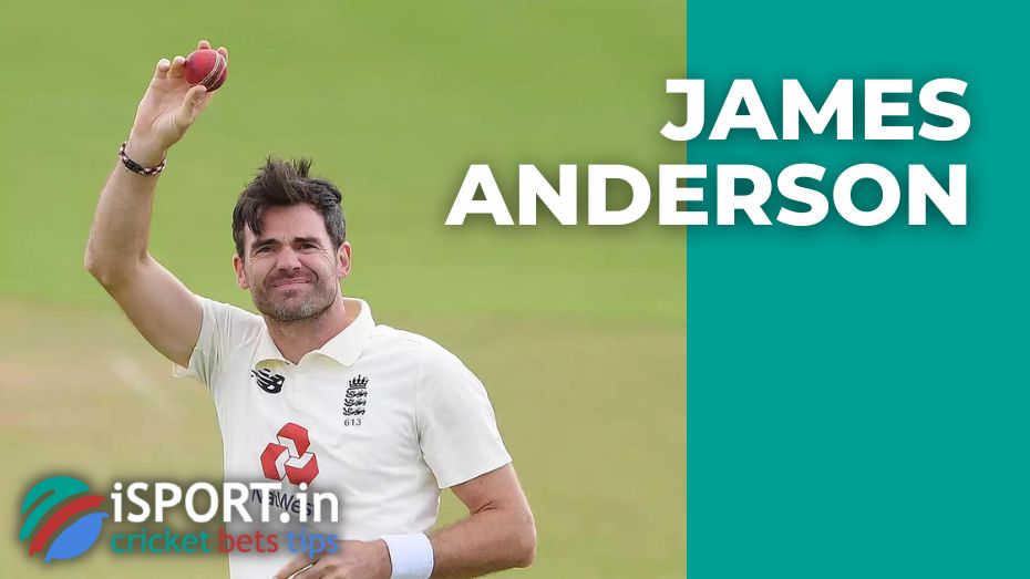 James Anderson was included in the England squad in the match against India