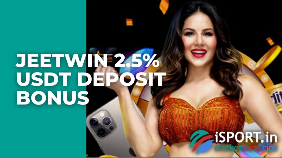 Jeetwin 2.5% USDT Deposit Bonus