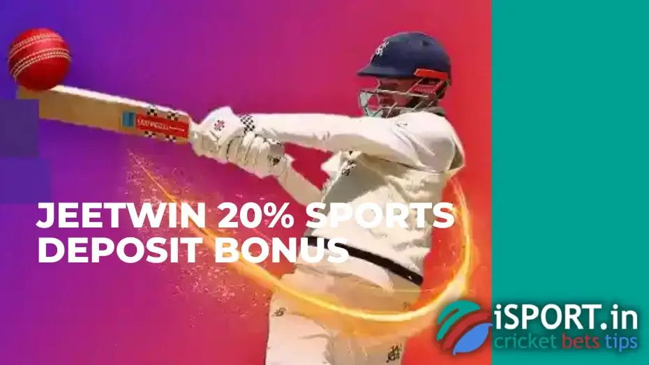 JeetWin 20% Sports Deposit Bonus