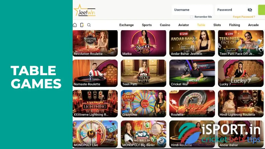 Details JeetWin 50% Welcome Bonus on Casino and Table Games