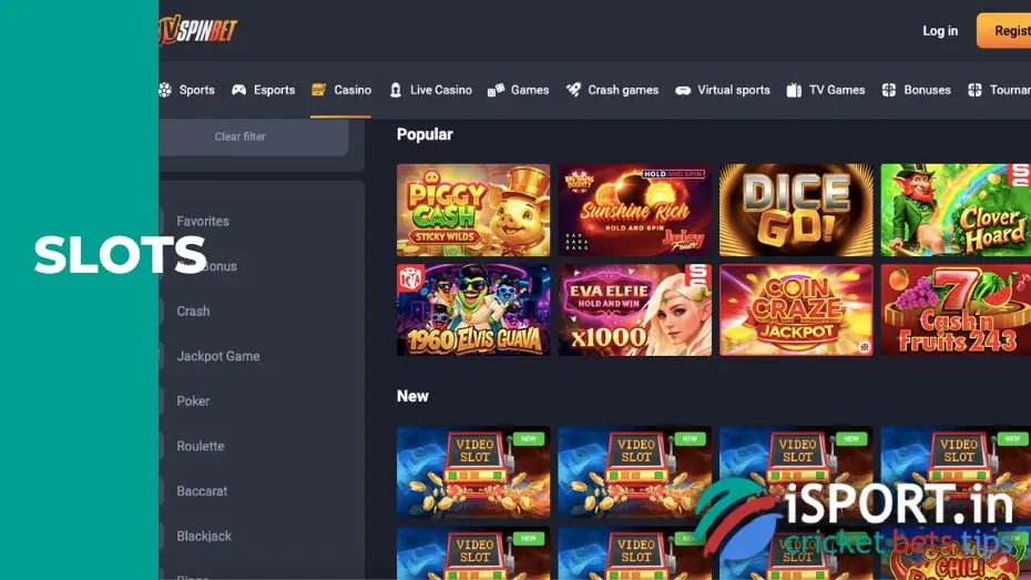 How to get the JVSpin 100% Casino Bonus on Sunday