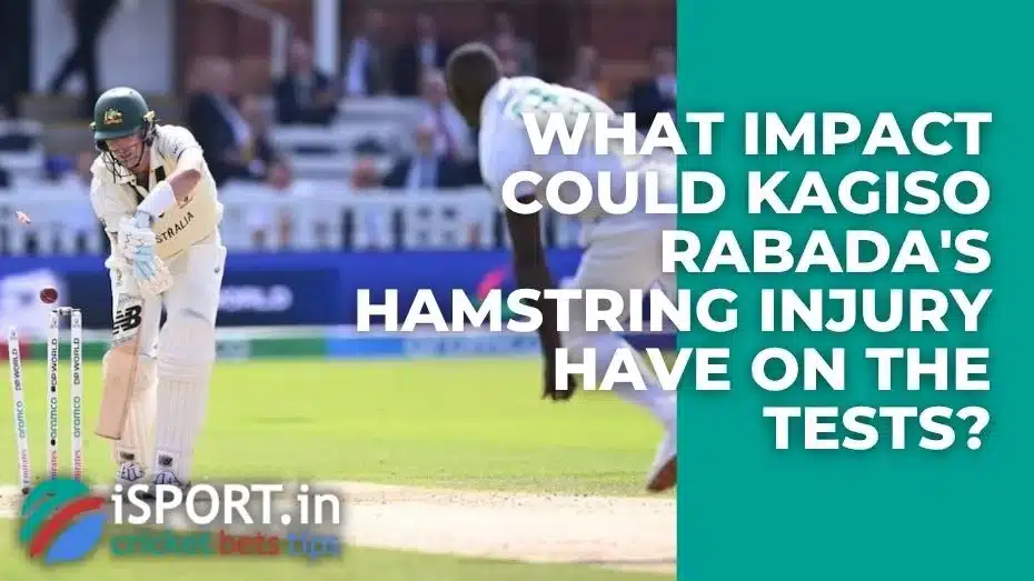 Kagiso Rabada Hamstring Injury 2 What Impact Could Kagiso Rabada's Hamstring Injury Have on the Tests?