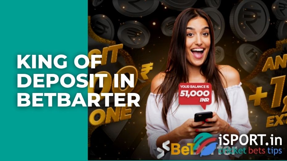 King of deposit in BetBarter