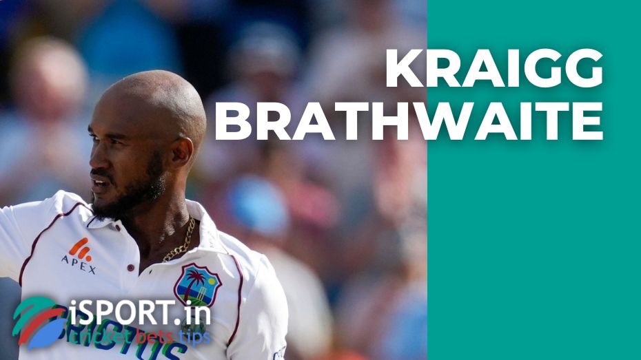 Kraigg Brathwaite shares his emotions after the defeat by Australia