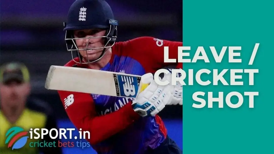 Leave / cricket shot 1 Leave / cricket shot