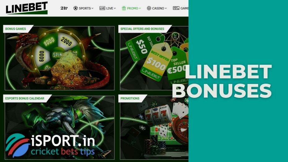 LineBet review of promotions and bonuses