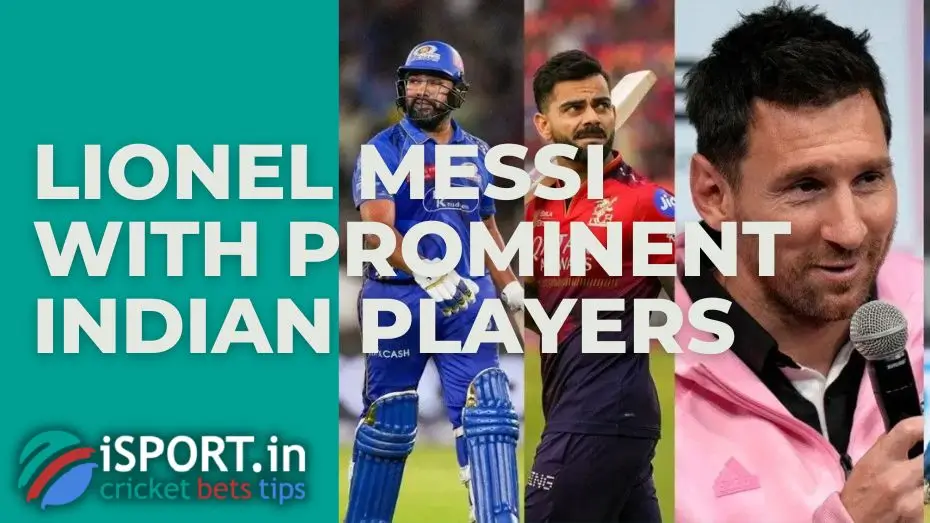 Lionel Messi will join a tournament featuring well-known Indian cricketers