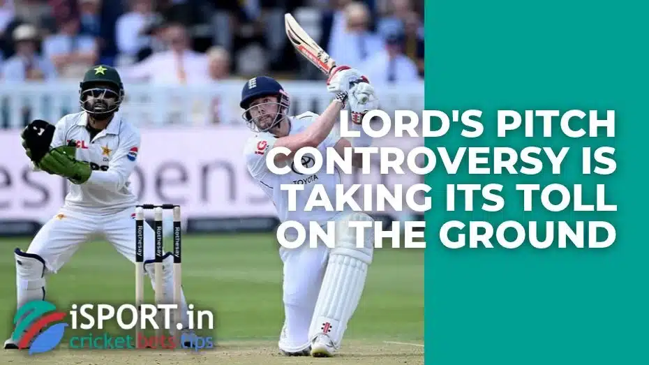 Lord's Pitch Controversy Is Taking Its Toll on the Ground