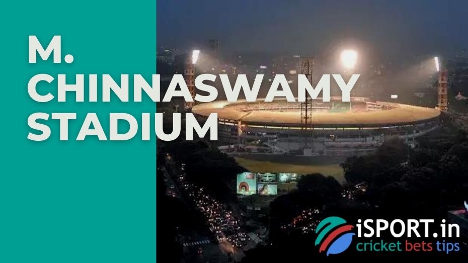 Construction and history of M. Chinnaswamy Stadium