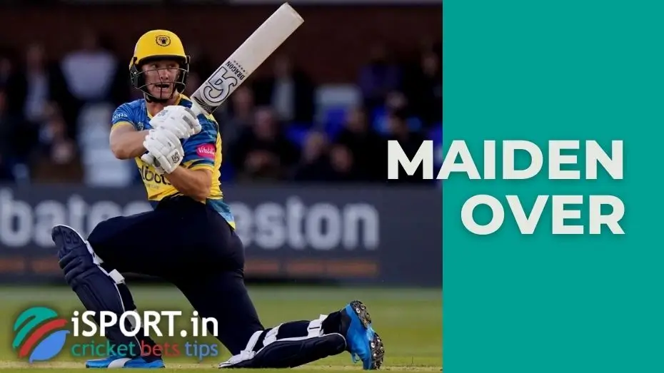 Maiden over 1 Maiden over