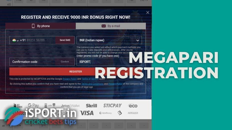 Megapari review registration
