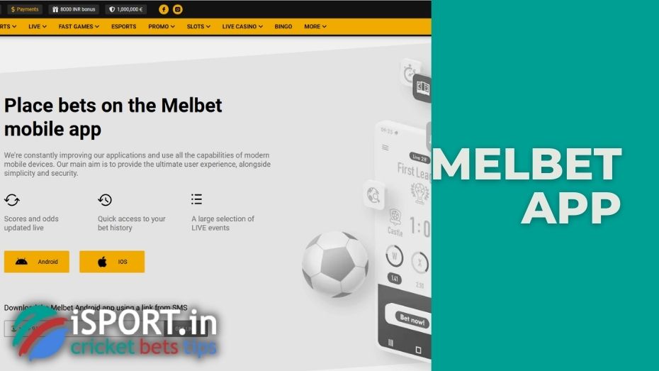 Melbet app review