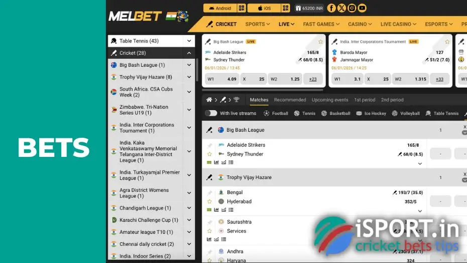 Melbet Big Bash Level Up promotion conditions