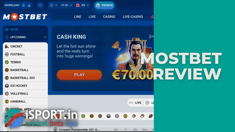 Mostbet review for India