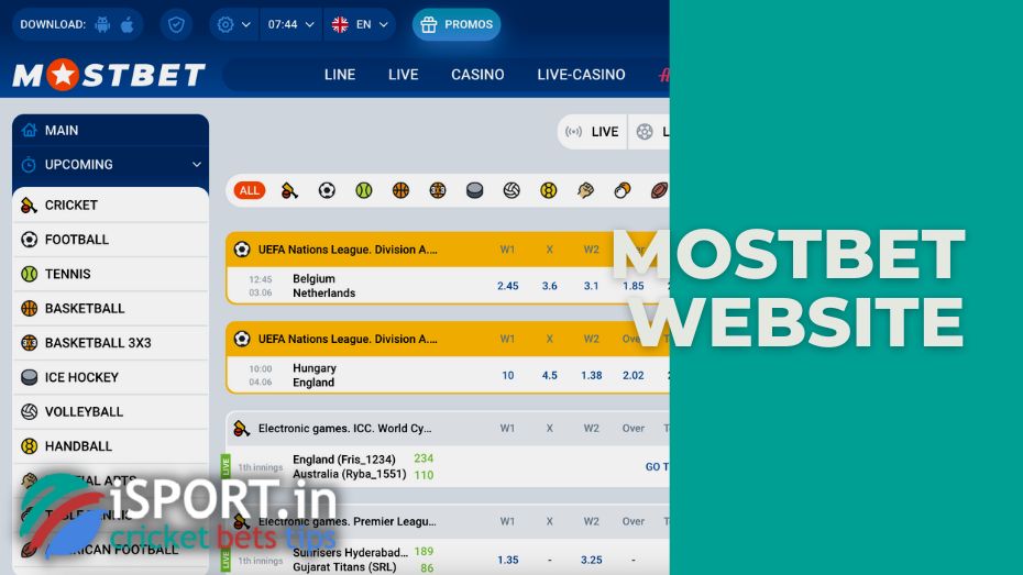 Mostbet website review