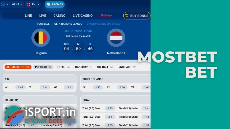 Mostbet bet review