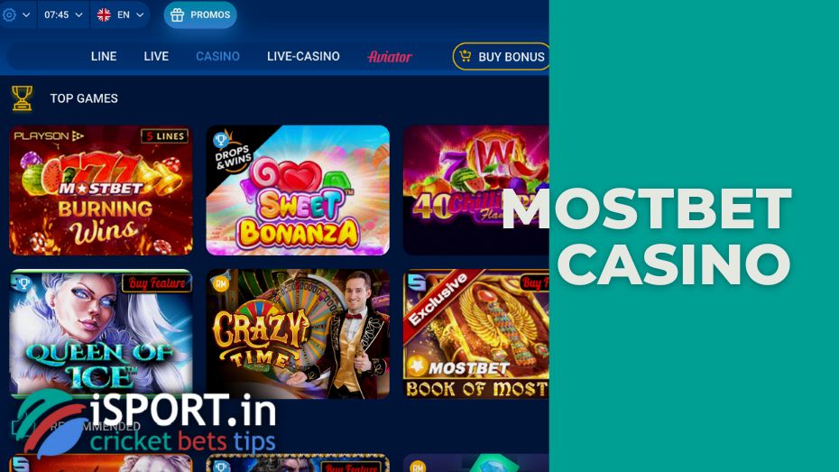 Mostbet casino review