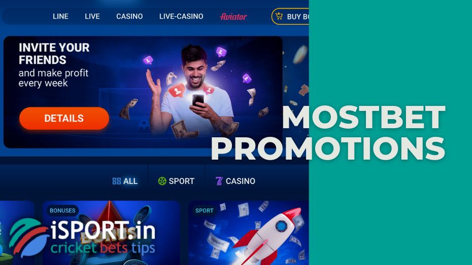 Mostbet promotions and bonuses