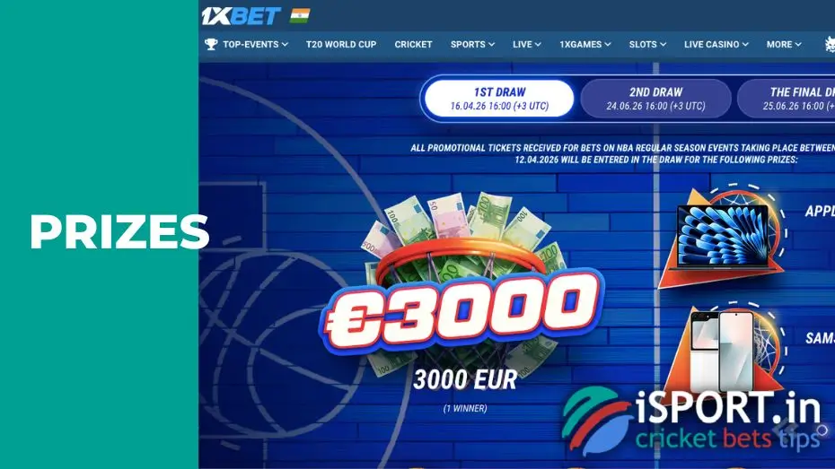 NBA Win Shot at 1xBet 3 Weekly Cashback and Prizes NBA Win Shot at 1xBet