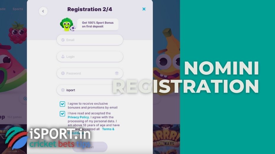 Nomini casino review registration