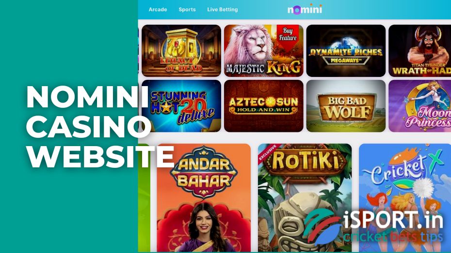 Nomini casino website