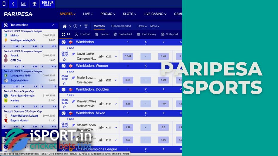 Paripesa sports review