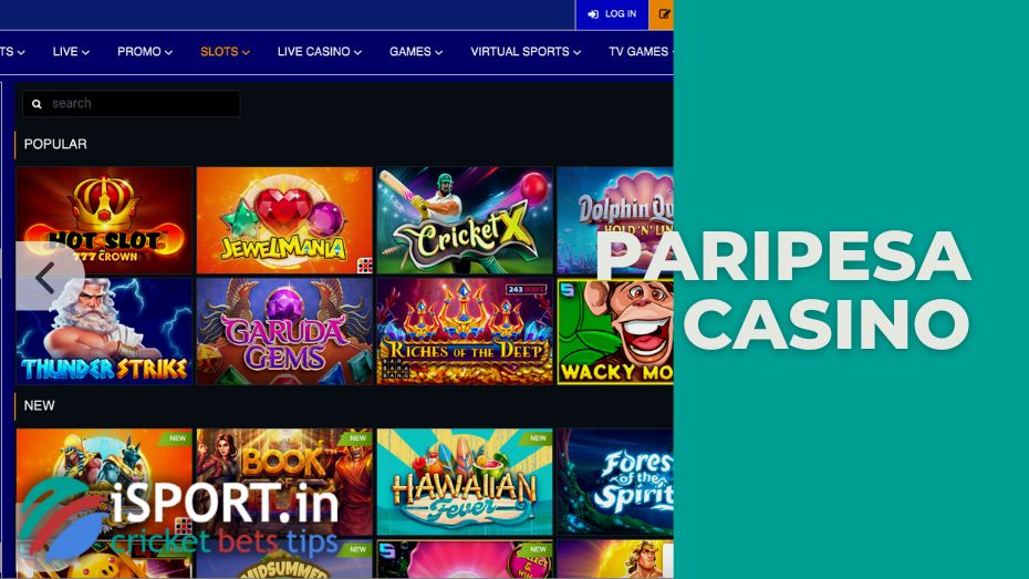 Paripesa casino review