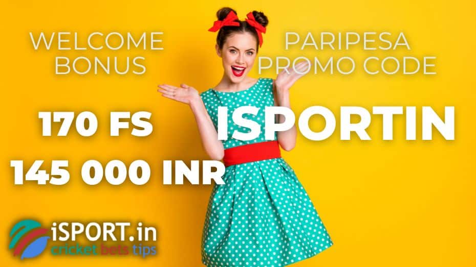 Paripesa promo code