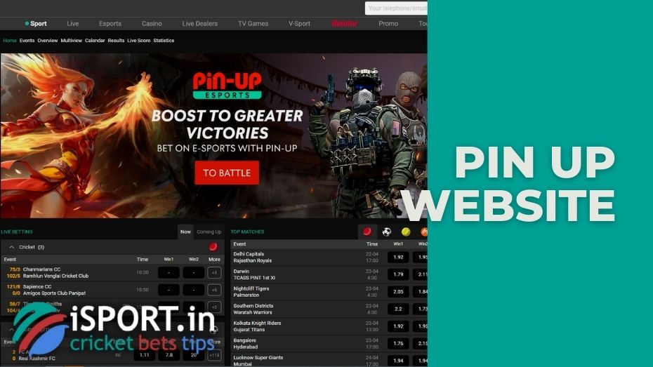 Pin up website review