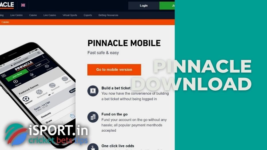 download Pinnacle for Android and register with a promo code 