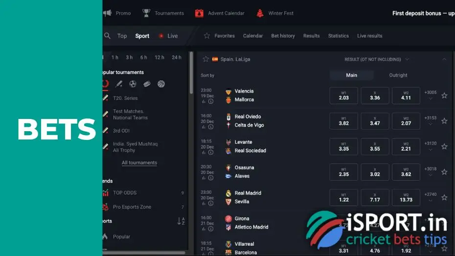 PinUp Bore Draw: bets