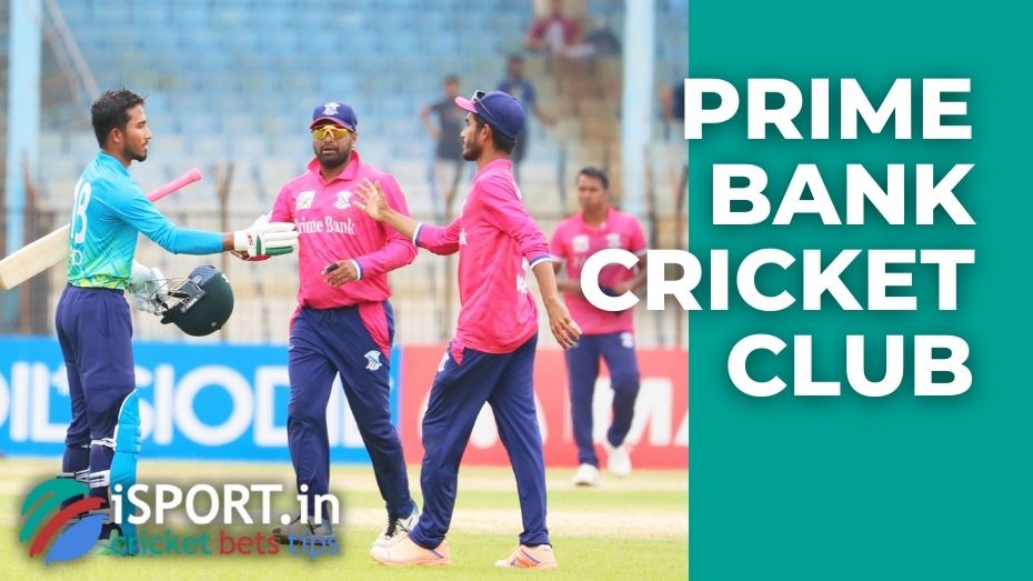 Prime Bank Cricket Club: composition, official website and social media pages