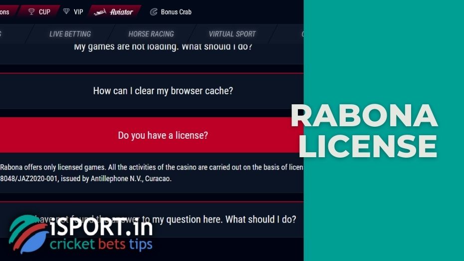 Rabona license