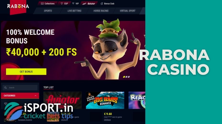 Rabona casino review