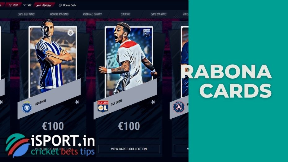 Rabona collection of cards