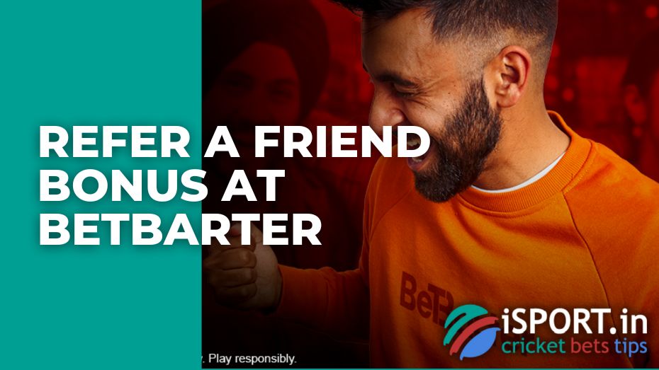 Refer a friend bonus at BetBarter