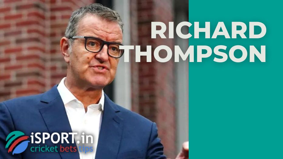 Richard Thompson is the new chairman of the ECB