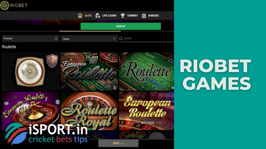 Riobet casino games review