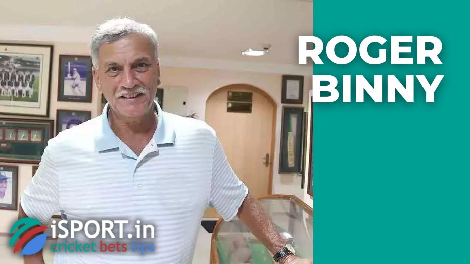 Roger Binny became the new President of the BCCI