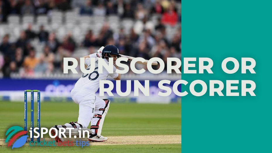 Runscorer or run scorer