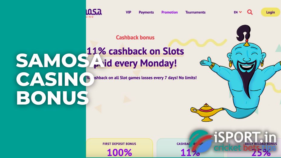 Samosa casino bonus