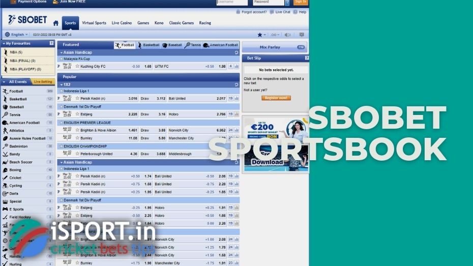 Sbobet sportsbook review