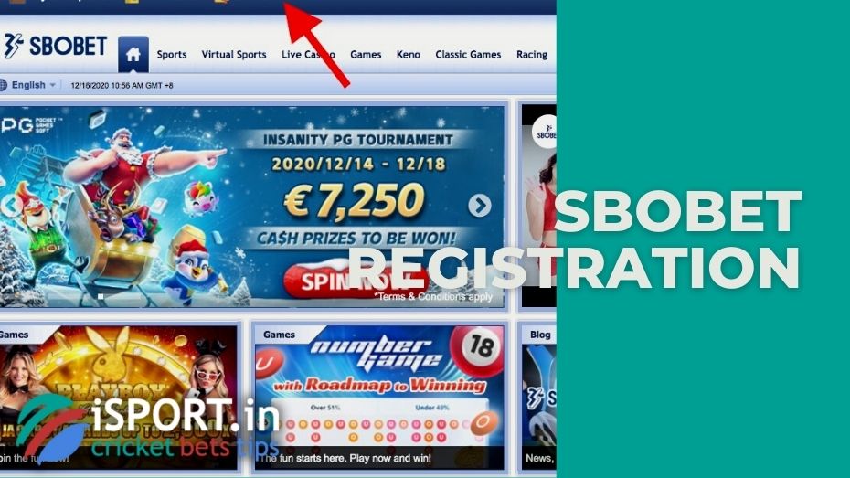 Sbobet registration: what is a game account for?