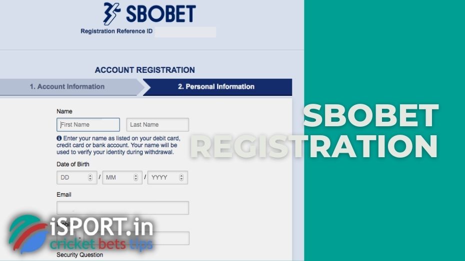 Sbobet registration: step-by-step instructions and bonus for beginners