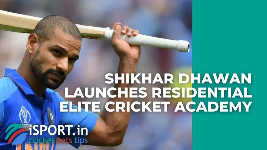 Former India player Shikhar Dhawan launches Residential Elite Cricket Academy in Pathankot