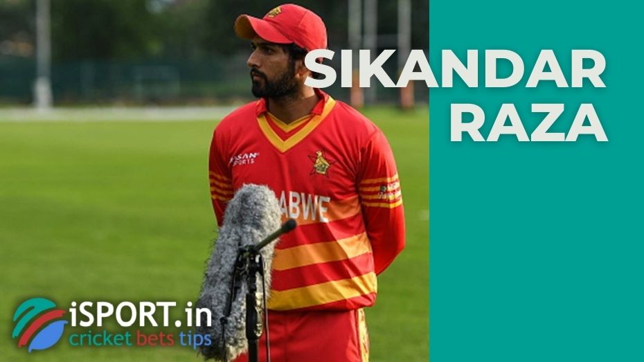Sikandar Raza was fined for insulting the referee