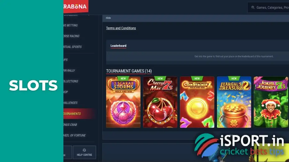 Spin Royale at Rabona Terms and Conditions