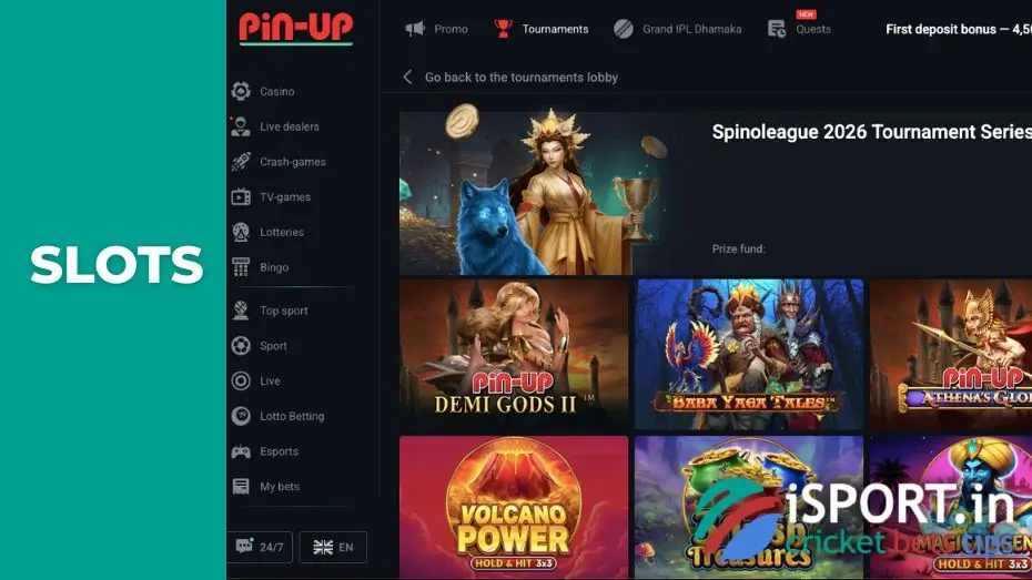 Schedule and prize pool of Spinoleague 2026 at PinUp