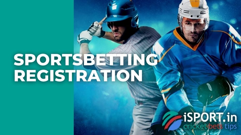 Sportsbetting registration